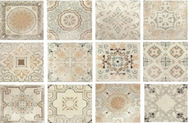Декоративный элемент Monopole Pavimento Decor Vintage 18,7x18,7 матовый