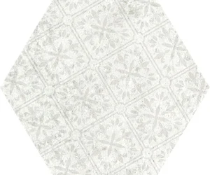 Керамогранит Monopole Pompeia Decor Blanco 20x24 матовый