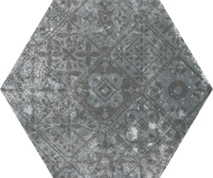Керамогранит Monopole Pompeia Decor Gris 20x24 матовый
