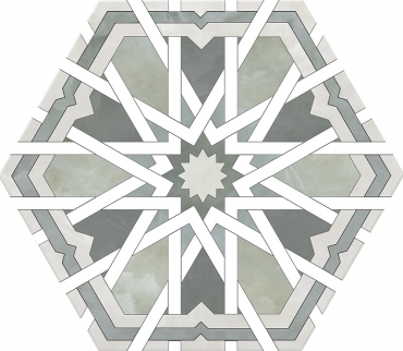 Керамогранит Monopole Radiant Sage 20x24 сатинированный