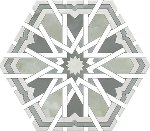 Керамогранит Monopole Radiant Sage 20x24 сатинированный
