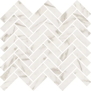 Мозаика ABK Mos. Chevron Calacatta Select Sable 1SR09552 30x30 матовая