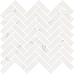 Мозаика ABK Mos.Chevron Statuario White Sable 1SR09752 30x30 матовая