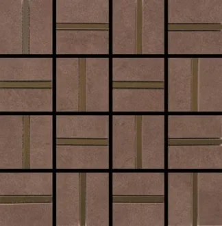 Mosaic City Chocolate Brilho