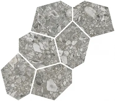 Мозаика Vives Mosaico Aymaras-SPR Cemento 24,2x39,5 полированная