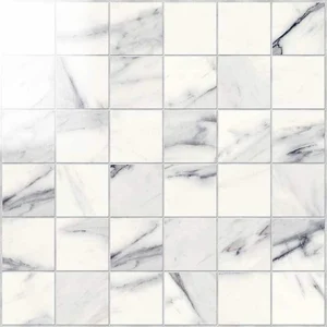 Мозаика Novabell Mosaico Calacatta Bianco Lapp. IMP 885L 30x30 лаппатированная