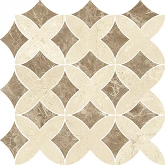 Mosaico Cristal Crema