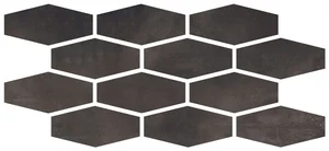Мозаика ABK Mosaico Losanga Dark I9R03201 30x60 матовая