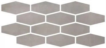 Мозаика ABK Mosaico Losanga Silver I9R03151 30x60 матовая