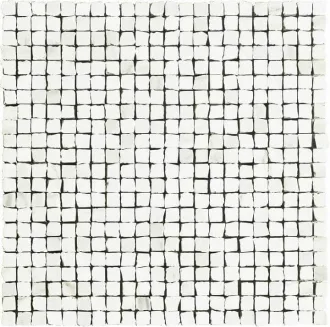 Mosaico Spacco Statuario Lapp. IMP 001L