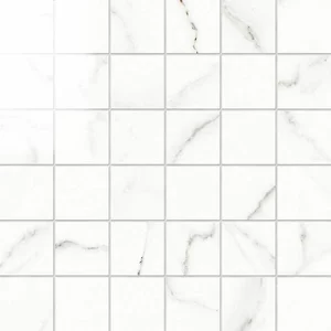Мозаика Novabell Mosaico Statuario Lapp. IMP 005L 30x30 лаппатированная