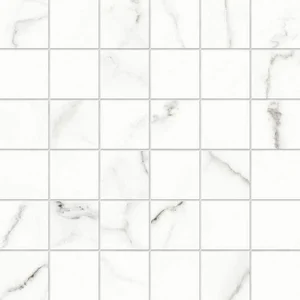Мозаика Novabell Mosaico Statuario Silk. IMP 005N 30x30 матовая