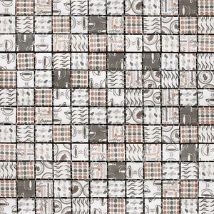 Мозаика Mosavit Graphic Coffee Time 31,6x31,6 матовая