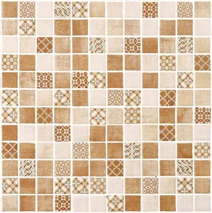 Мозаика Mosavit Graphic Riviere Cotto Decor 31,6x31,6 матовая