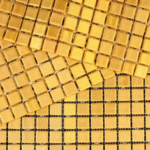 Мозаика Mosavit Metalico Oro 31,6x31,6 глянцевая
