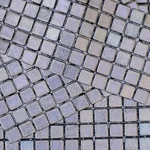 Мозаика Mosavit Metalico Plata 31,6x31,6 глянцевая