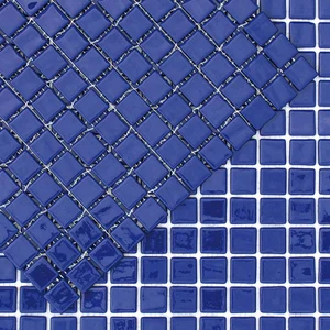Мозаика Mosavit Monocolores Azul Marino MC-202 31,6x31,6 глянцевая