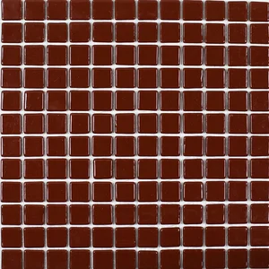 Мозаика Mosavit Monocolores Marron Oscuro MC-801 31,6x31,6 глянцевая