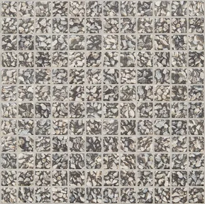 Мозаика Mosavit Print Anti Perissa Negra 31,6x31,6 матовая