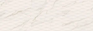 Плитка Marca Corona Motif Calacatta Gold 3D 25x75 глянцевая