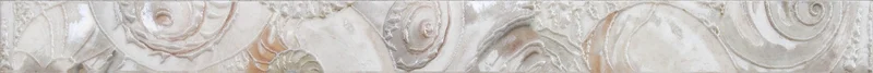 Бордюр Azulev Museum Listelo Caracolas Nacar 5x60 глянцевый