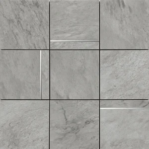 Мозаика Museum 22249 D. Bardiglio Grey Mosaic 75,5x151 полированная