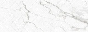 Керамогранит Museum 41757 LUMIERE White Decor St 100x275 M-85 рельефный