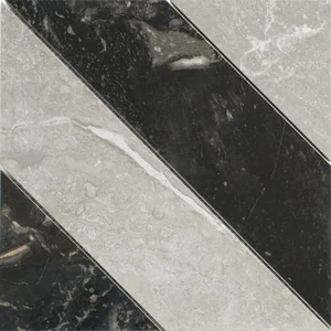 Вставка Museum Orobico Dark Dolphin Diago 30x30 глянцевая