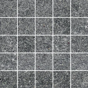 Мозаика Museum 23550 D. Rugby Black Mosaic/25x25/Ep 25x25 полированная