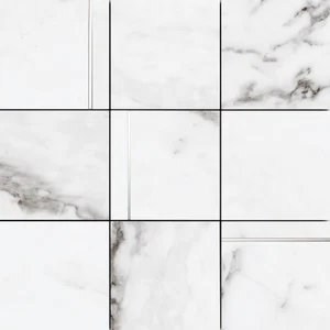 Мозаика Museum 23541 D. Statuario Plus Mosaic/30x30/Ep 30x30 полированная
