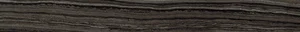 Бордюр Museum 22717 R. Suite Black/8x75,5/Ep 8x75,5 полированный