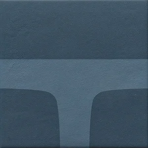 Керамогранит Mutina Betty Night Blue T Shape 20,5x20,5 REBT03 матовый