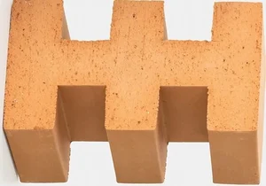 Декоративный элемент Mutina Brac Argilla Ndb01 13x21,7 матовый