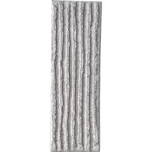 Плитка Mutina PUCL01 Chamotte Linea Blanco 7,2x21,3 рельефная