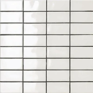 Мозаика Mutina Din White Glossy 30,2x30,2 (3.6x7.4) KGDG71 глянцевая
