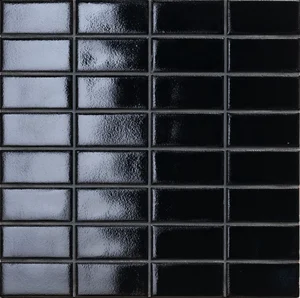 Мозаика Mutina Din Black Glossy 30,2x30,2 (3.6x7.4) KGDG72 глянцевая