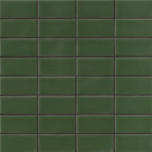 Мозаика Mutina Din Dark Green Matt 30,2x30,2 (3.6x7.4) KGDM67 матовая