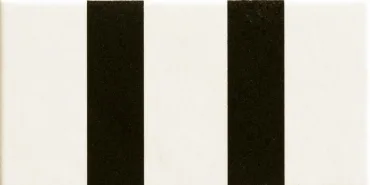 Декоративный элемент Mutina Margherita Parallel Black Ndm97 10,1x20,5 матовый