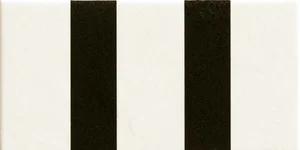 Декоративный элемент Mutina Margherita Parallel Black Ndm97 10,1x20,5 матовый