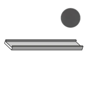 Спецэлемент Mutina Mistral Profilo In Salice Black Boip03 15,7x30 матовый