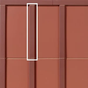 Керамогранит Mutina BOVET03 MOTIVO Earth T 2,8x28 матовый