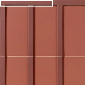Керамогранит Mutina BOVTER03 MOTIVO Earth Terminale 2,8x28 матовый