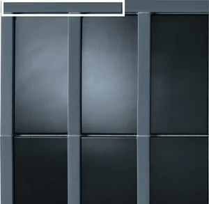 Керамогранит Mutina MOTIVO Silver Terminale 2,8x28 матовый