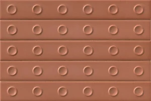 Плитка Mutina BOPDLM05 PUNTO Down Matt Red 21,1x31,5 матовая