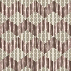 Керамогранит Mutina Tape Zigzag Brown Reta58 20,5x20,5 рельефный
