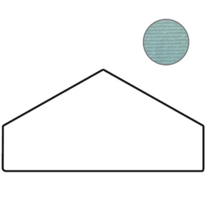 Бордюр Mutina Tex Blue Battiscopa Retx67 10,5x20 рельефный