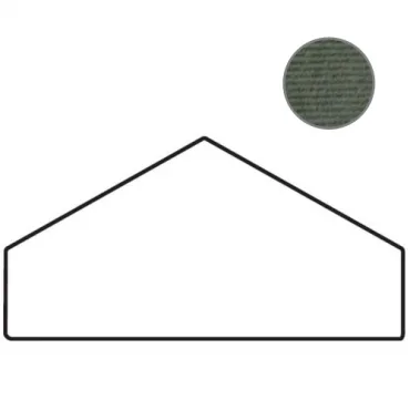 Бордюр Mutina Tex Olive Battiscopa Retx66 10,5x20 рельефный