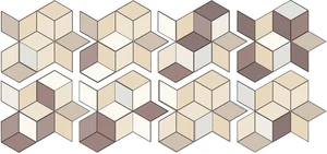 Декоративный элемент Mutina Tex Runner 4 Rerun04 35x40 рельефный