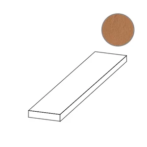 Бордюр Mutina Batt. Tierras Sand Puti65 3,8x60 матовый
