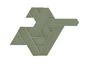 Мозаика Mutina NHW13 WEAVING Green San Jiao 30,3x42,9 матовая